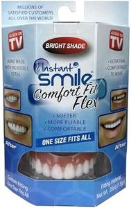 Instant Smile Comfort Fit Flex - Bright Shade - Upper Veneer Cosmetic Teeth