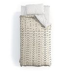 Deny Designs 2021 Cotton Comforter, Twin, Iveta Abolina Mud Cloth Inspo VIII