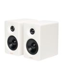 Edifier M60 Multimedia Speaker Bluetooth 5.3, 66W RMS, Hi-Res Wireless Audio, LDAC,3" Mid Bass & 1" Tweeter, USB-C & Aux Inputs, Compact Desktop Speakers – White