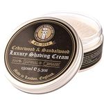 Organic Shaving Cream Cedarwood & Sandalwood Sweyn Forkbeard 150ml - 100% Organic Shaving Cream for Men Made in London