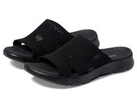 Skechers Women's GO Walk Flex Sandal ELATION, Black Textile, 4 UK
