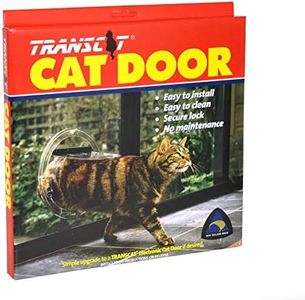 Transcat Polycarbonate Cat Door, Clear