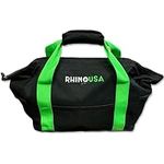 Rhino USA Recovery Gear Storage Bag - Ultimate Recovery Kit Bag for Organization in Your Vehicle (Green)