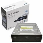 Hitachi-LG 24x SATA Internal DVD-RW Writer Rewriter Super Multi DL Black CD+/-RW, DVD+/-RW, DVD DL, 4-24 x, 145 ms DVD