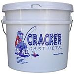 Cracker Cast Net - 3/8-Inch x 8-Foo