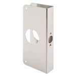 Prime-Line Products U 9585 Door Rein Forcer Non-Recessed 1-3/8-Inch Thick by 2-3/8-Inch Backset 2-1/8-Inch Bore, Stainless Steel