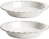 LE TAUCI Pie Pans for Baking 9 Inch