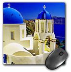 3dRose Greece Santorini Mouse Pad (mp_193524_1)