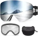 Snowalva Ski Goggles, Frameless Sno