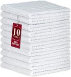 DecorRack 10 Pack 100% Cotton Wash 