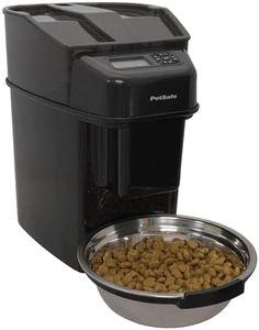 Healthy Pet Simply Feed - PetSafe Automatic Feeder - Headquartered in Knoxville, TN - Automatic Dog Feeder from The Engineers of The Smart Feed & Dancing Dot - 1-Year Comprehensive Protection Plan