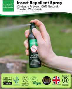 Incognito Insect Repellent Spray 100ml – Natural Mosquito Protection