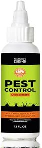 Nature's Dome 12 oz Pest Control Concentrate – Makes 1 Gallon – Eco-Friendly, Plant-Based Formula for Ant, Roach, Spider, Fly, Flea & Insect Control – Child & Pet Safe for Indoor/Outdoor Use