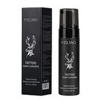 Tattoo Foam Cleaning Mousse Tattoo Cream Moisture, Tattoo Cleaner for after Tattoos Skin Cleaning Moisturizing, Tattoo Lotion Tattoos Color Enhancement Brightening 207ml