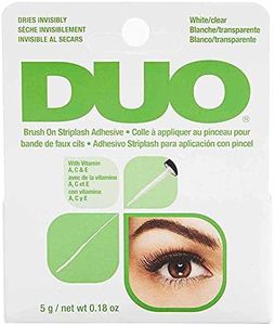 DUO Brush-On Lash Adhesive with Vitamins A, C & E, Clear, 0.18 oz, 1-Pack