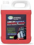 Jovs Antifreeze Engine Coolant Red 5L - Concentrated -36° – All-Year Protection for Your Vehicle from Freezing and Overheating - Suitable for All Cars Frost Prevention Peak Engine Performance.