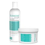 Keratine Professional Sulphate free Smooth shampoo and mask | for Dry & Damaged Hair | Hair Repair Mask | (COMBO PACK) 500ML each