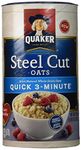 Quaker Steel Cut Oats Quick 3-Minute, 25 Oz