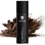 Mane Micro-Mineral Hair Thickening Spray & Root Touch Up Spray, Instant Volume & Root Cover Up for Thinning or Fine Hair, Lightweight Buildable Coverage for Men & Women, Dark Brown, 200 ml