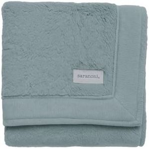 SARANONI Super Soft Comfy Lush 60" x 40" Blanket for Kids and Teens (Eucalyptus)
