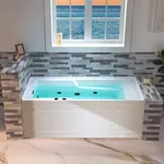 WOODBRIDGE 60" Alcove Acrylic Recta