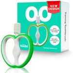 Baby Toothbrush by LoveNoobs™, Baby Teething Toys, Teethers for 4-12 Months, Teething Relief, Silicone Teethers for 4-12 Months, BPA/BPS Free, 100% Food-Grade Silicone, Green