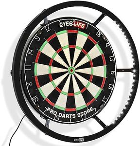 CyeeLife Dartboard LED Lighting System for Steel Dart board,Assemblable&Detachable