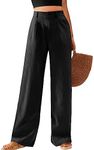 Feiersi Women's Casual Wide Leg Pan