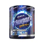 Muscle Science Thunder Energy 30 Serving Pre Workout | 3000 mg Beta Alanine For Endurance | 2500mg Pump Matrix | 190mg Caffeine | 250 mg L- Tyrosine For Energy & Focus (WATERMELON)