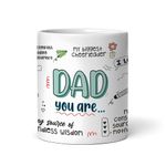 DAYS Ceramic Printed Coffee Mug Special for Father Birthday | Anniversary | Father's Gift for Dad | Dad Gift