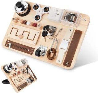 Dementia Activities for Seniors-Fidget Busy Board-Alzheimers Products for Elderly-Memory Games for Autism Adult-Dementia Gadgets-Sensory ADHD Toys-Anxiety Relief Items-Gift for Seniors