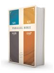 Niv, Kjv, Nasb, Amplified, Parallel Bible, Hardcover: Four Bible Versions Together for Study and Comparison