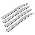 Oneida Aptitude Everyday Flatware Dinner Knives, Set of 6, 18/0 Stainless Steel, Silverware Set, Dishwasher Safe