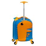 Rockland Jr. Kids' My First Luggage-Polycarbonate Hard Side Spinner, Dinosaur