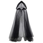 Ghost Costume Haunted Hooded Cape C