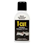 T-Cut Bumper & Trim Restorer 350 ml – Restore Faded Surfaces, Permanent Colour Revival and Protection – Ideal for Black Plastic, Vinyl & More