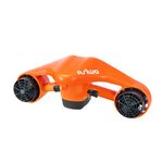 Asiwo Underwater Scooter, Sea Scooter Dual Motors with Action Camera Mount for Kids/Adults, Water Scooter 40M Waterproof for Scuba Diving Snorkeling Pool Sea Adventures (Orange)