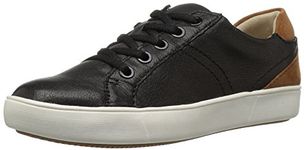 Naturalizer Women's Morrison Fashion Sneaker, Black/Brown, 5