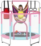 BLUERISE 5FT Toddler Trampoline for