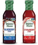 Walden Farms Syrup (12 Fl Oz Per Bottle, Blueberry & Strawberry)