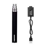 Authentic Vapesoon eGo 1100mah Capacity Battery eGo-T Shisha Pen Battery for CE4 Electronic Cigarette E Cig E-Cigarettes| 510 Thread E-Shisha Hookah E-Cigarette (Black)