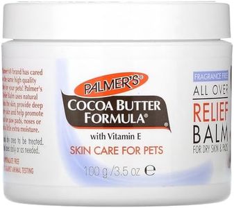 Palmer's Cocoa Butter Fragrance Free All Over Relief Balm for Dogs | Dog Skin Soother Balm, Dog Paw Balm for Dry Skin & Pads - Palmer's Cocoa Butter Formula with Vitamin E for Pets
