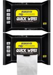 Shoe wipes 2 Pack 60 Pcs Sneaker Wipes Cleaner Quick Wipes Disposable Travel Portable Removes Dirt Stains