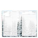 FranklinCovey - Seasons Two Page Per Day Ring-Bound Planner (Classic, Jan 2024 - Dec 2024)