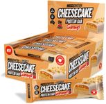 Muscle Nation Cheesecake Caramel Protein Bar 12 x 50g