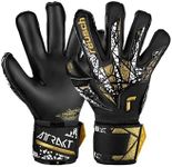 Reusch Attrakt Gold X Evolution Cut Finger Support Adult Goalkeeper Gloves with Evolution Cut and Finger Protection