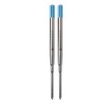 Monteverde Medium Ballpoint Soft Roll Refill for Parker Pens - Turquoise (Pack of 2)