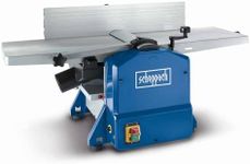 Scheppach HMS1070 Planer Thicknesser | 1500W | 254mm Width | 120mm Height | Dual HS Blade | Tilting Fence | 2mm Chip Removal