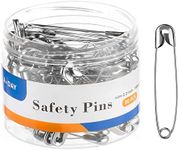 A+DAY Large Safety Pins 2.2 Inch (5