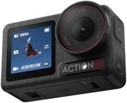 DJI Osmo Action 5 Pro Essential Combo, Waterproof Action Camera with 1/1.3" Sensor, 4K/120fps Video, Subject Tracking, Stabilization, Dual OLED Touchscreens, Action Camera 4K Ideal for Sports, Vlog